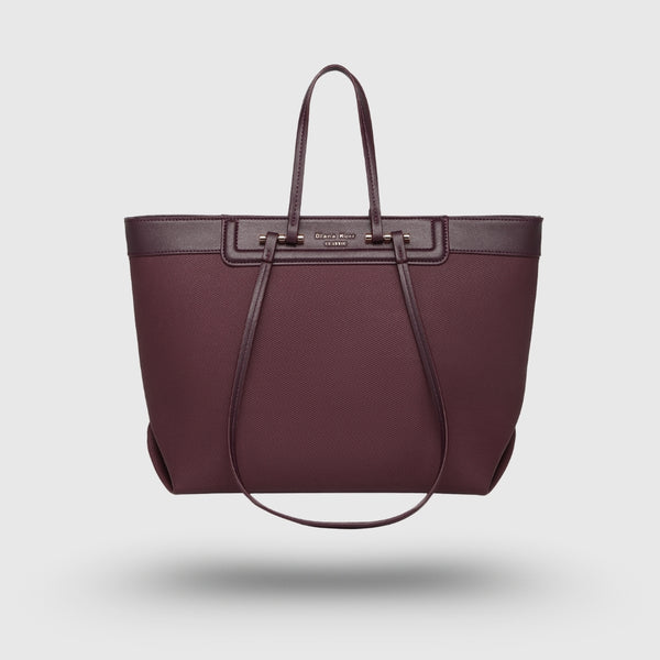 HAZEL MAROON CLASSIC TOTE BAG