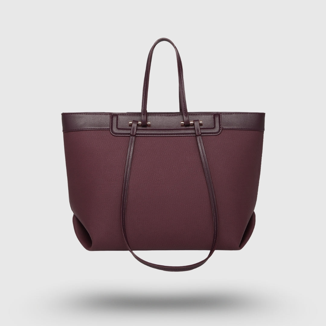 HAZEL MAROON CLASSIC TOTE BAG