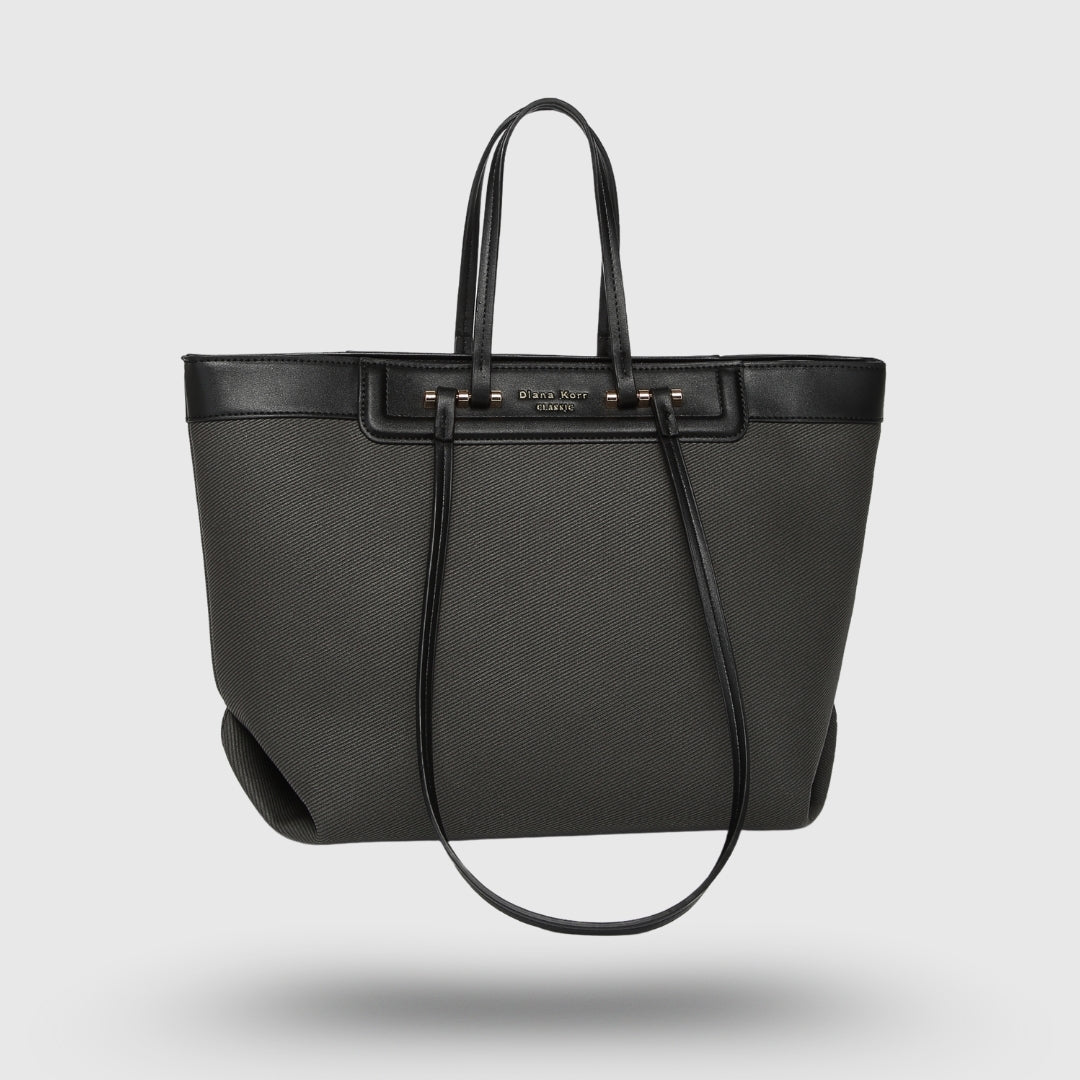 HAZEL BLACK CLASSIC TOTE BAG