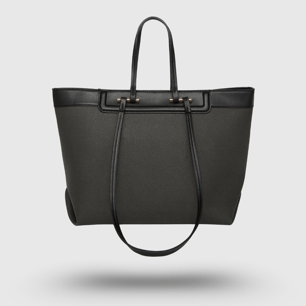 HAZEL BLACK CLASSIC TOTE BAG
