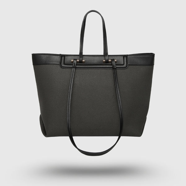 HAZEL BLACK CLASSIC TOTE BAG