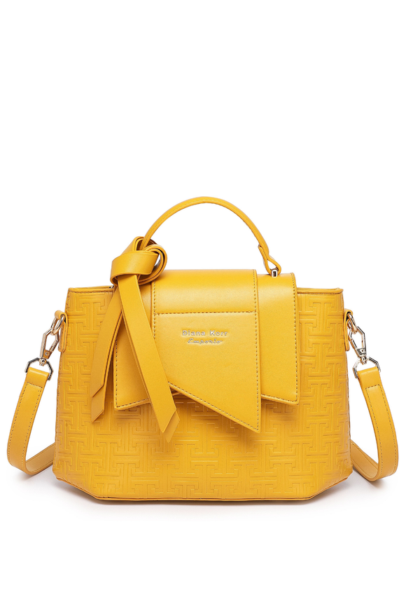 EMPORIO Women’s Yellow Designer Handbag