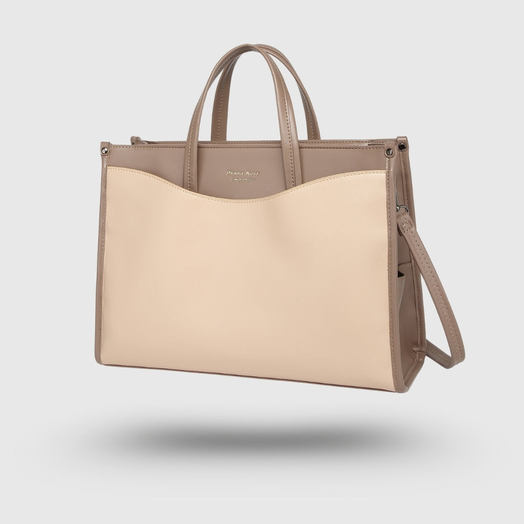 BROOKE Off White EMPORIO TOTE BAG