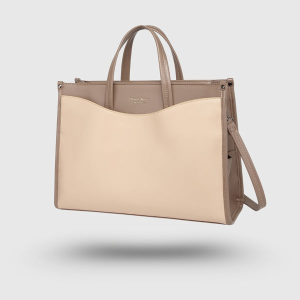 BROOKE Off White EMPORIO TOTE BAG