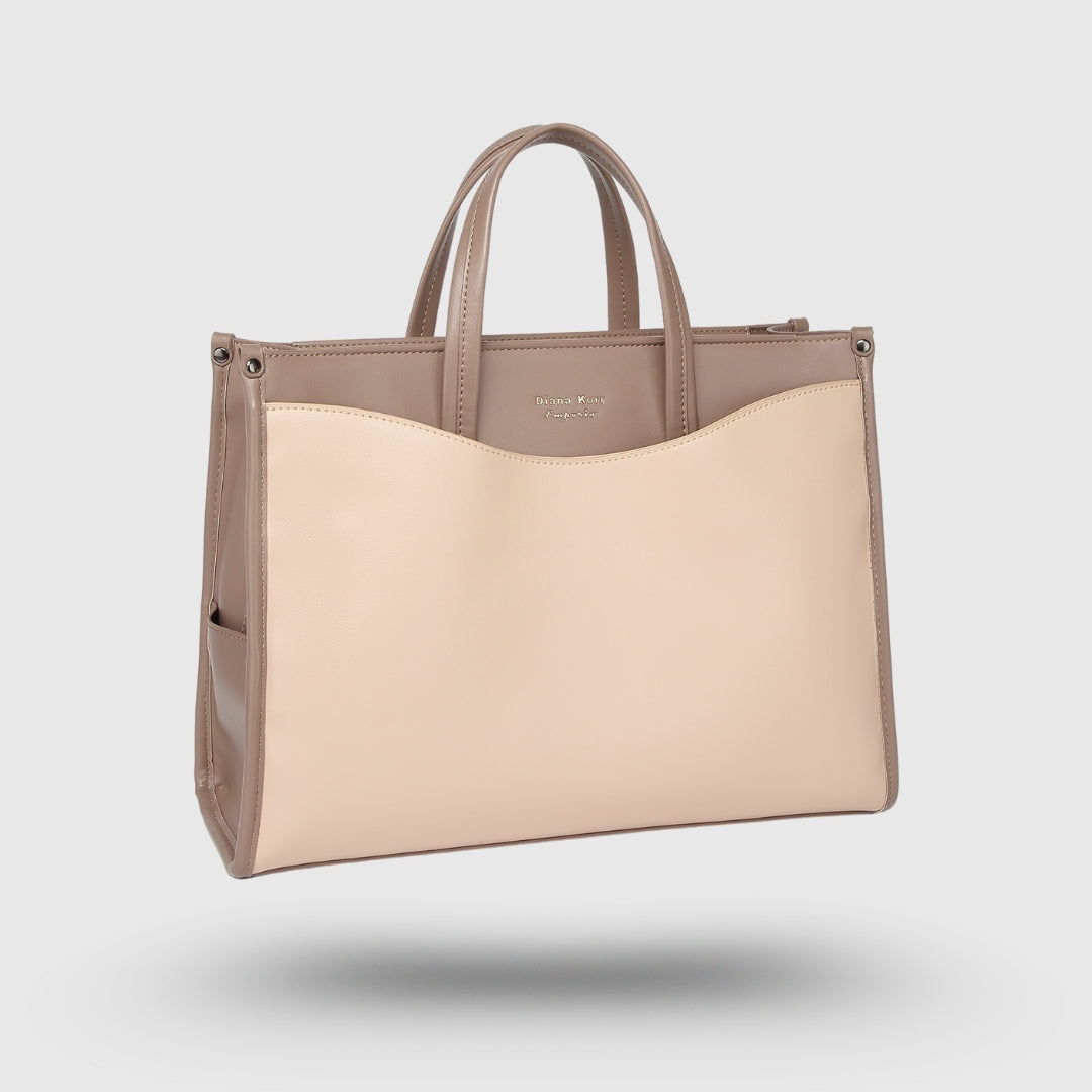 BROOKE Off White EMPORIO TOTE BAG