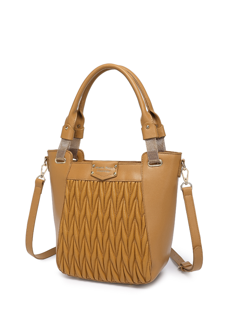 EMPORIO Stylish Women's Camel Tote Handbags