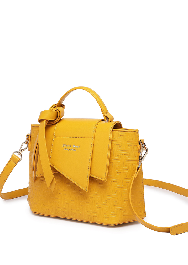 EMPORIO Women’s Yellow Designer Handbag