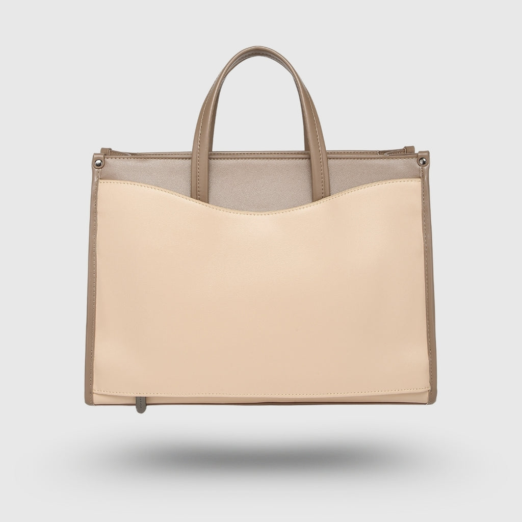 BROOKE Off White EMPORIO TOTE BAG