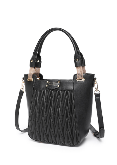 EMPORIO Stylish Women's Black Tote Handbags