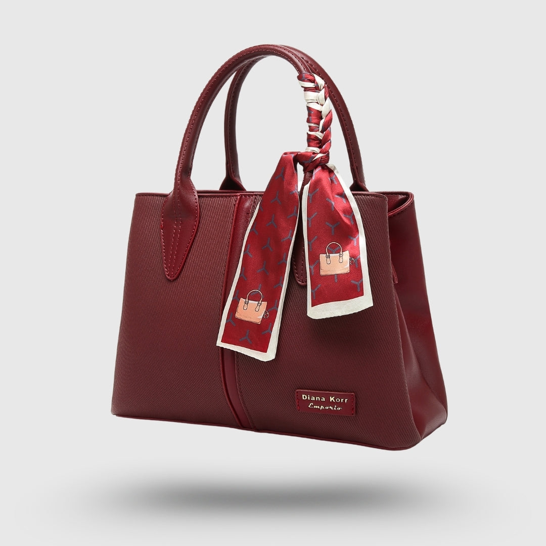 MIRANDA MAROON EMPORIO HANDBAG