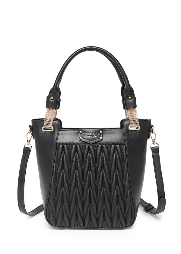 EMPORIO Stylish Women's Black Tote Handbags
