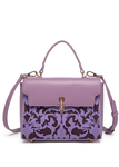 EMPORIO Purple MESSENGER Handbag