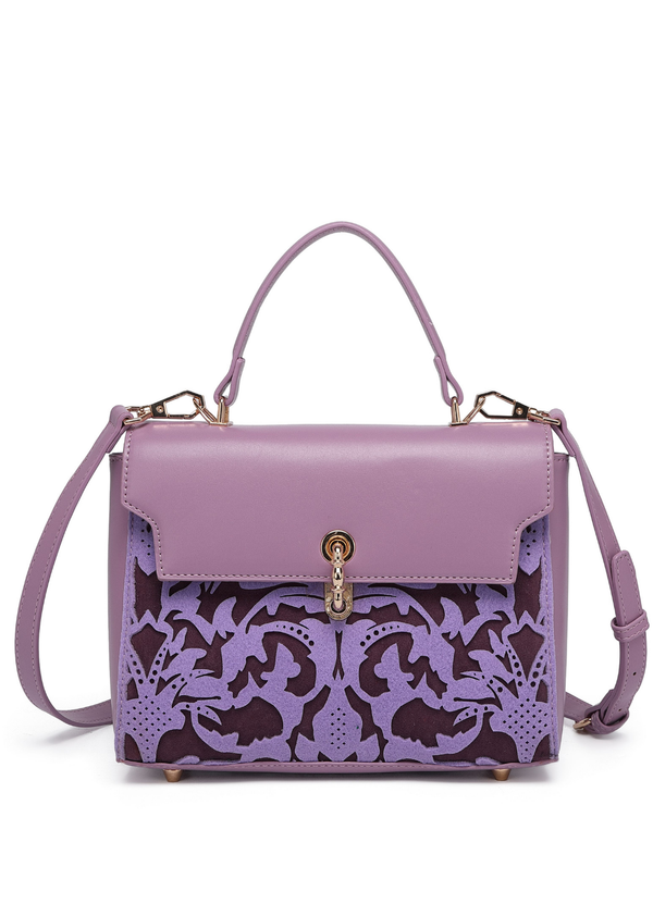 EMPORIO Purple MESSENGER Handbag