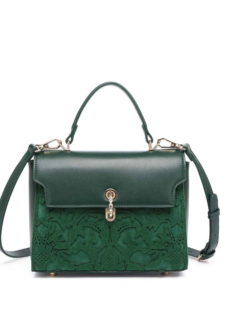 EMPORIO Dark Green Messenger Bag