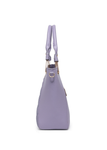 MPORIO Stylish Women's Purple Tote Handbags