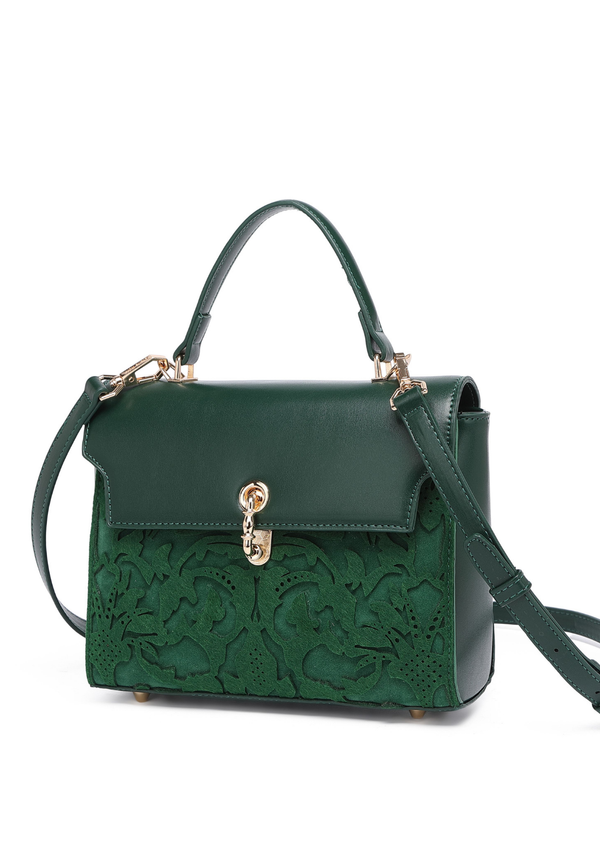 EMPORIO Dark Green Messenger Bag