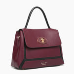 JUNO Maroon Classic Handbag