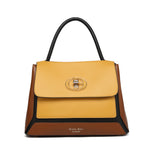 JUNO Yellow Classic Handbag