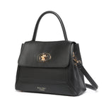 JUNO Black Classic Handbag