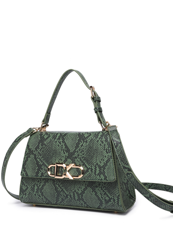 Infinity Green Satchel bag