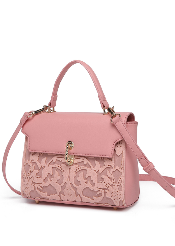 EMPORIO Pink MESSENGER Handbag