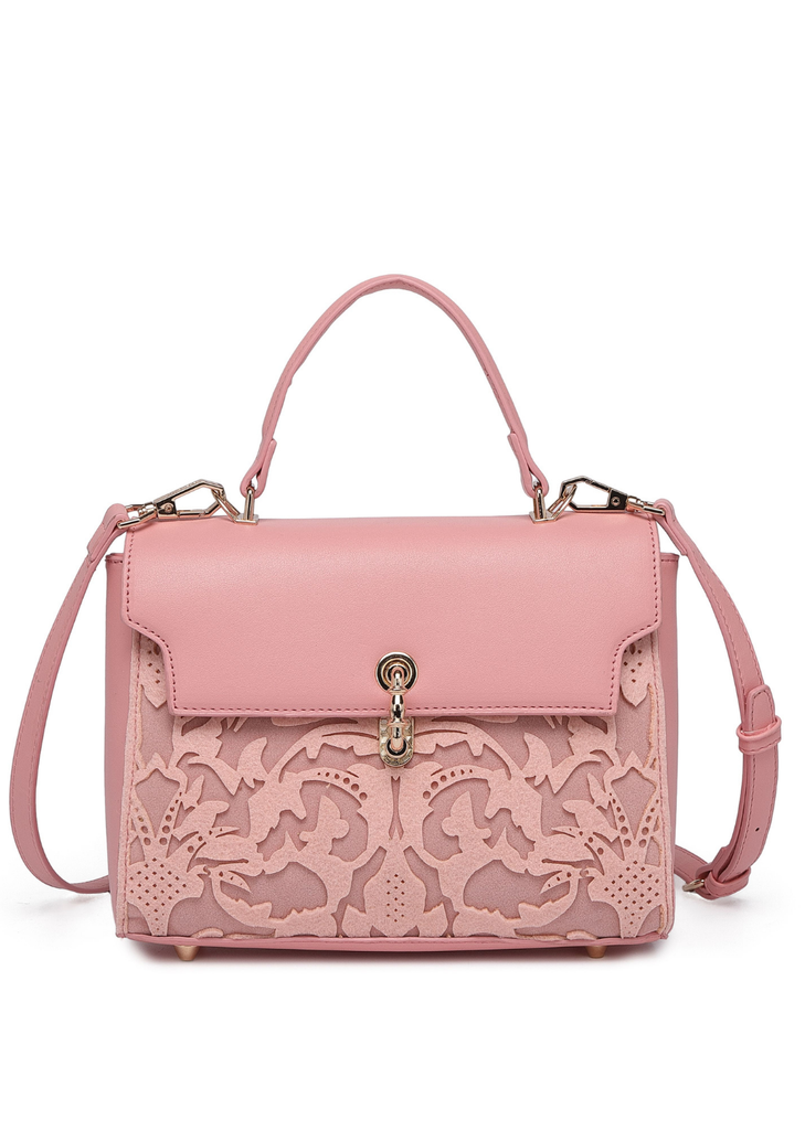 EMPORIO Pink MESSENGER Handbag