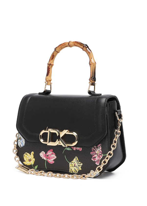 Infinity Black Satchel Bags
