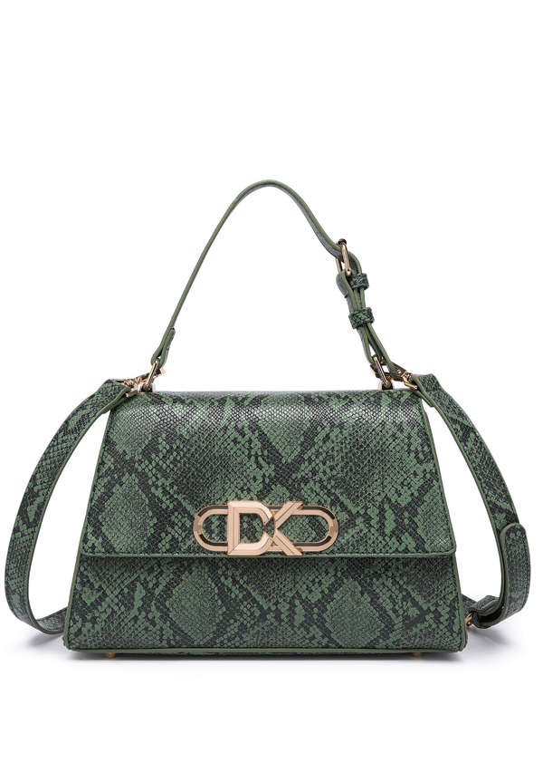 Infinity Green Satchel bag