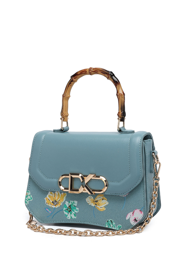 Infinity Sky Blue Satchel Bags