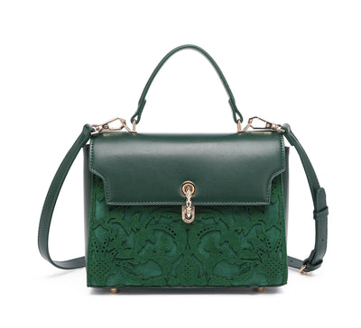 EMPORIO Dark Green Messenger Bag