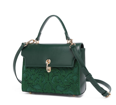 EMPORIO Dark Green Messenger Bag