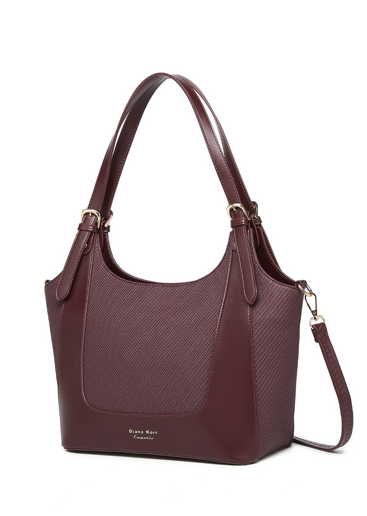 EMPORIO Layla Women Maroon Tote Handbag