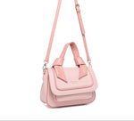 EMPORIO Women's Pink Satchel Hand Bag