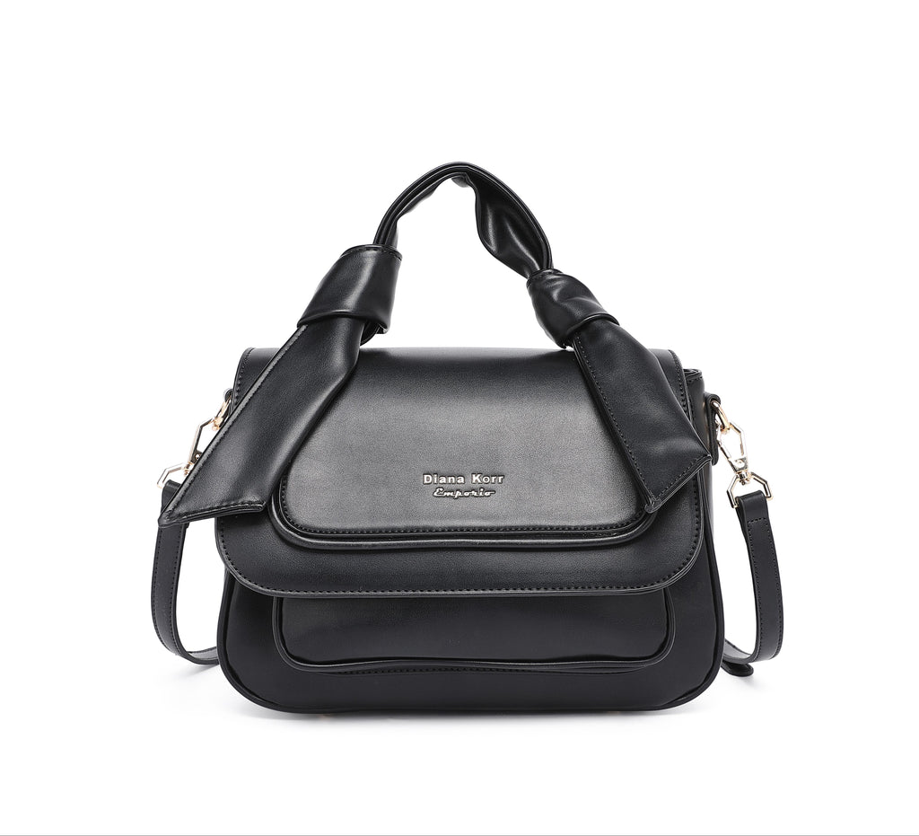 EMPORIO Women's Black Satchel Hand Bag