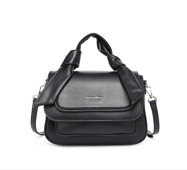 EMPORIO Women's Black Satchel Hand Bag