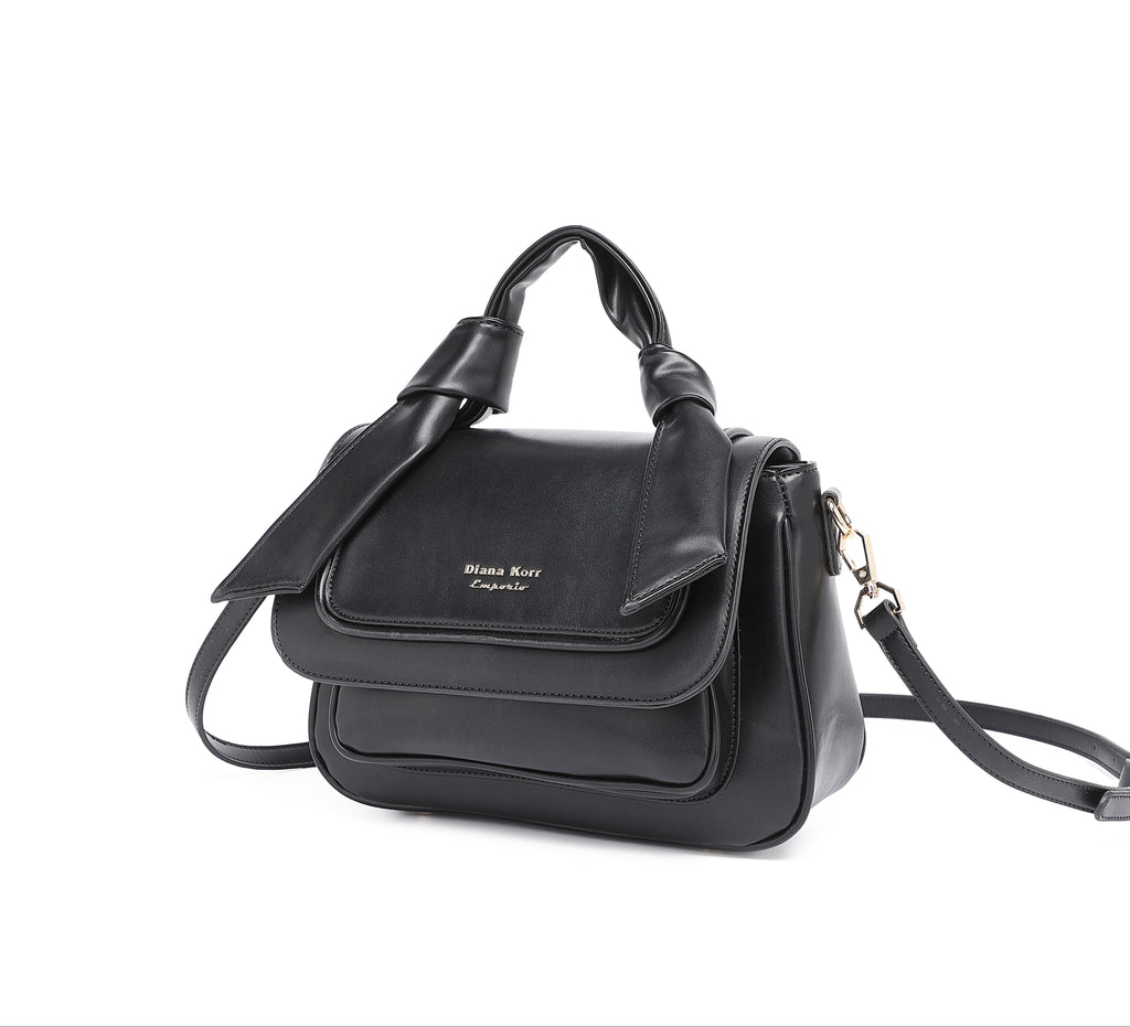 EMPORIO Women's Black Satchel Hand Bag