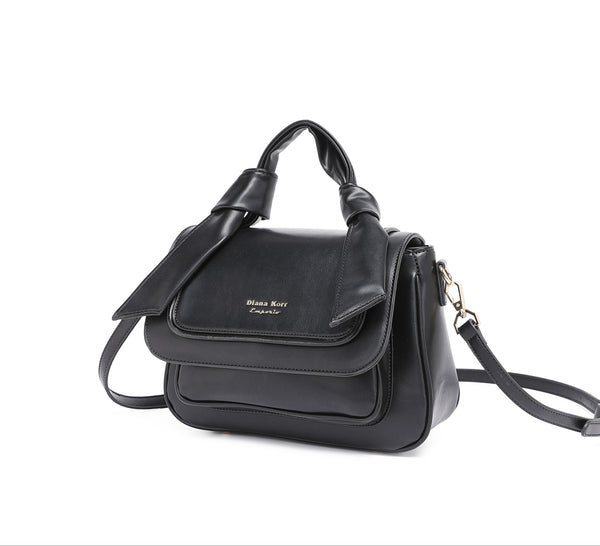 EMPORIO Women's Black Satchel Hand Bag