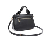 EMPORIO Women's Black Satchel Hand Bag
