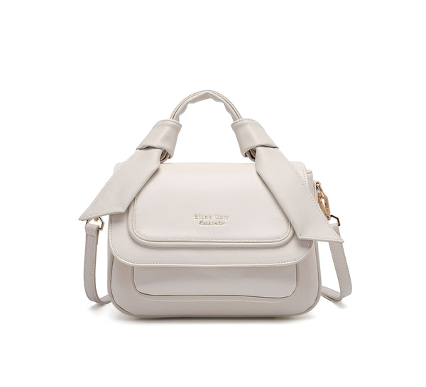 EMPORIO Women's White Satchel Hand Bag