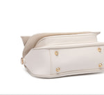 EMPORIO Women's White Satchel Hand Bag