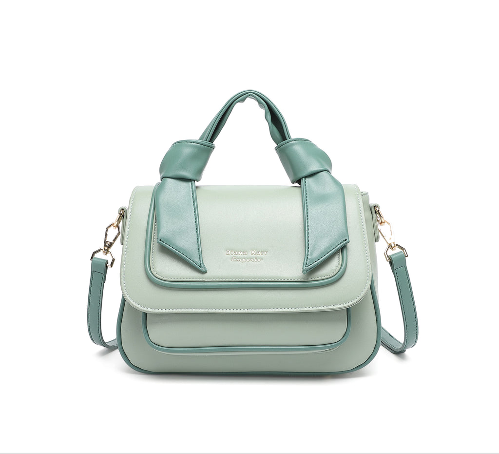 EMPORIO Women's Green Satchel Hand Bag