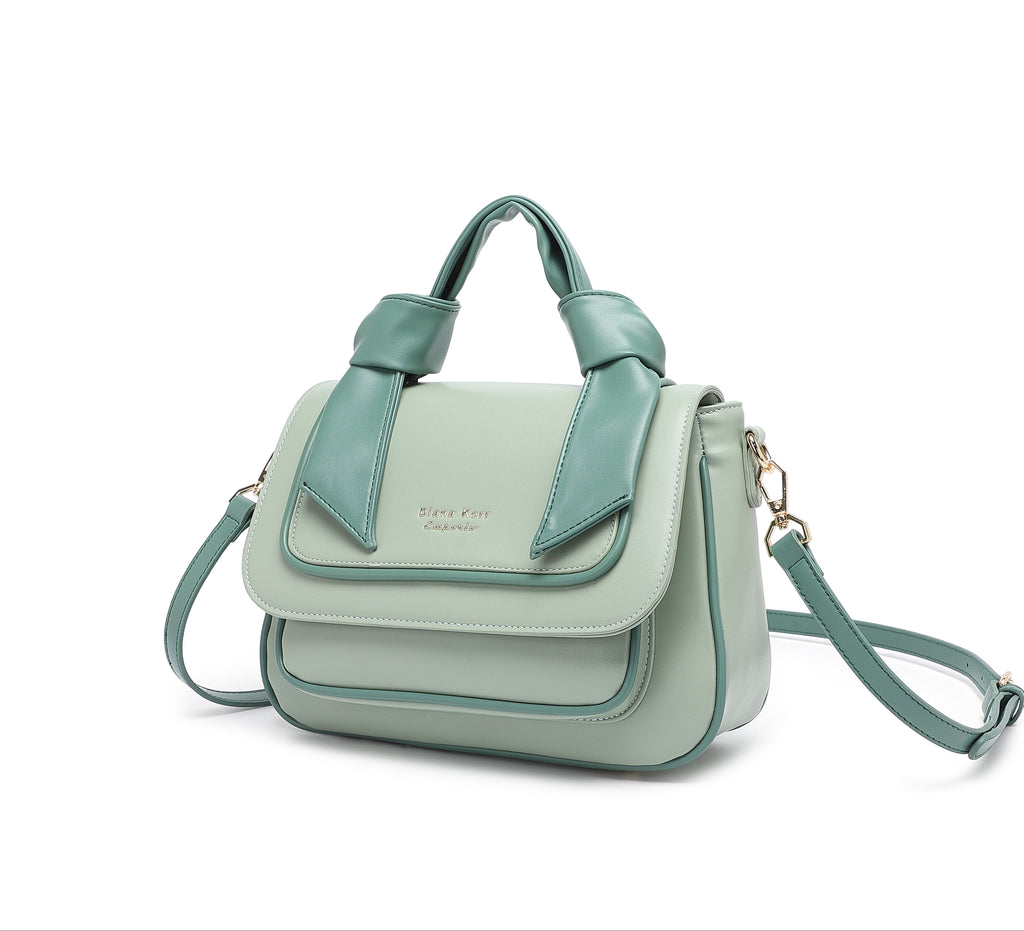 EMPORIO Women's Green Satchel Hand Bag