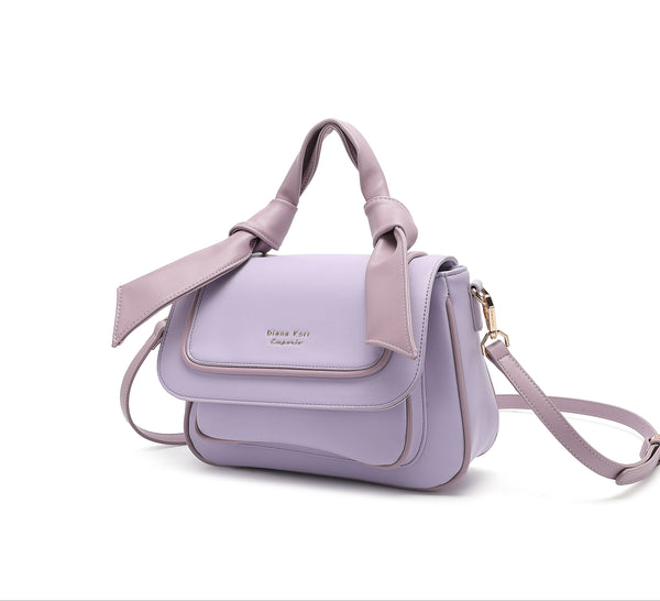 EMPORIO Women's Purple Satchel Hand Bag