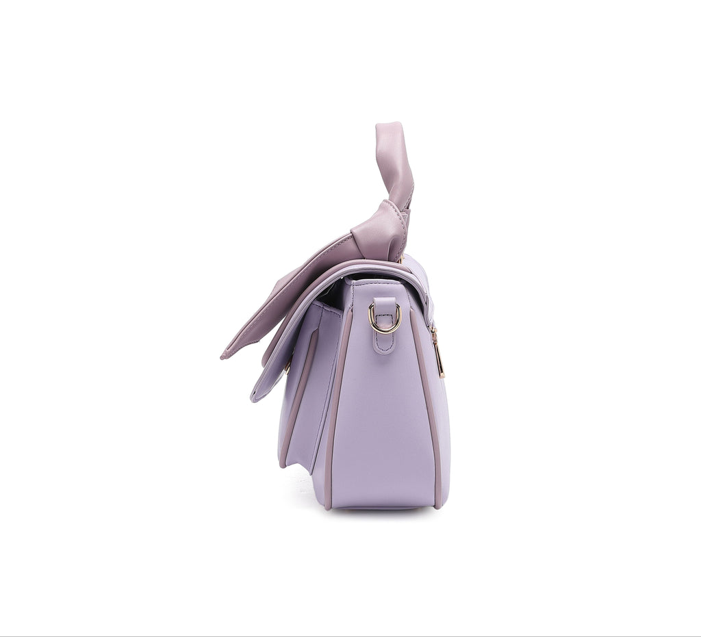 EMPORIO Women's Purple Satchel Hand Bag