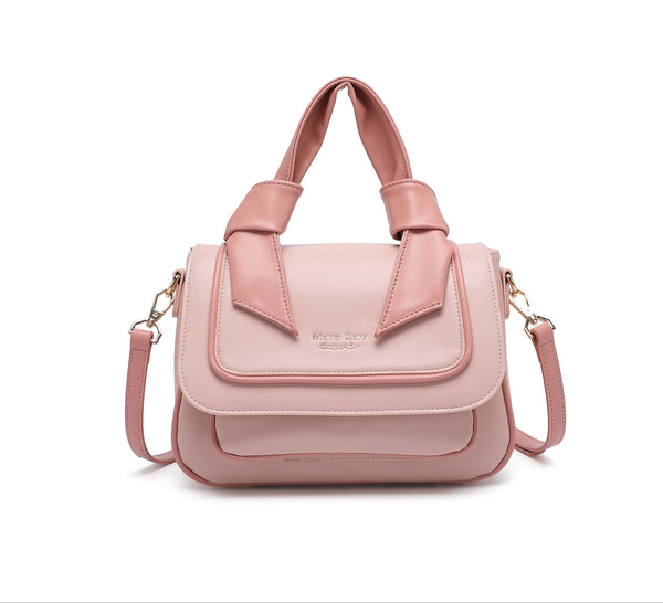 EMPORIO Women's Pink Satchel Hand Bag