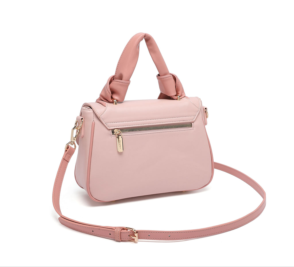 EMPORIO Women's Pink Satchel Hand Bag