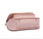 EMPORIO Women's Pink Satchel Hand Bag