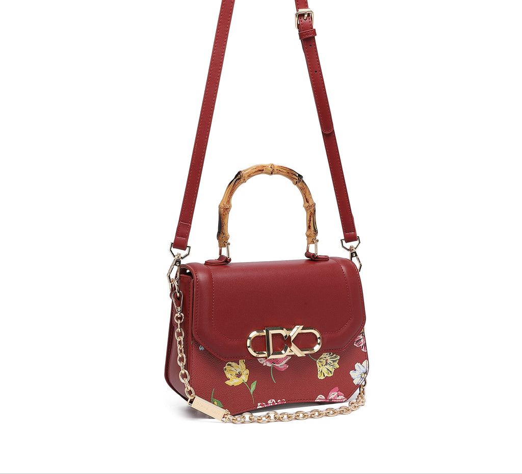 Infinity Maroon Satchel Bags
