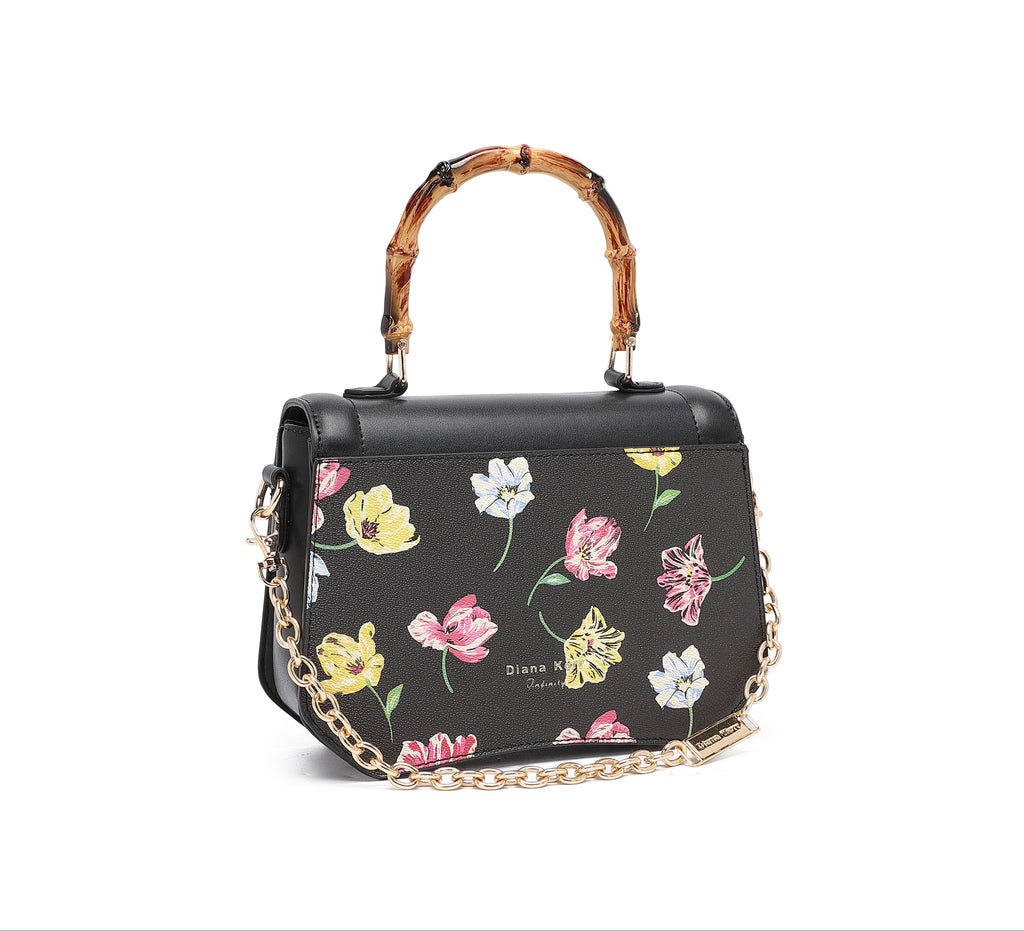 Infinity Black Satchel Bags