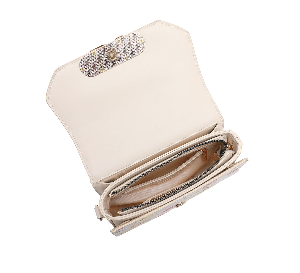 Infinity OFFWhite Satchel Bags